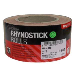 Indasa Rhynostick Red Line 2.75" x 27.5 Yards PSA Sticky