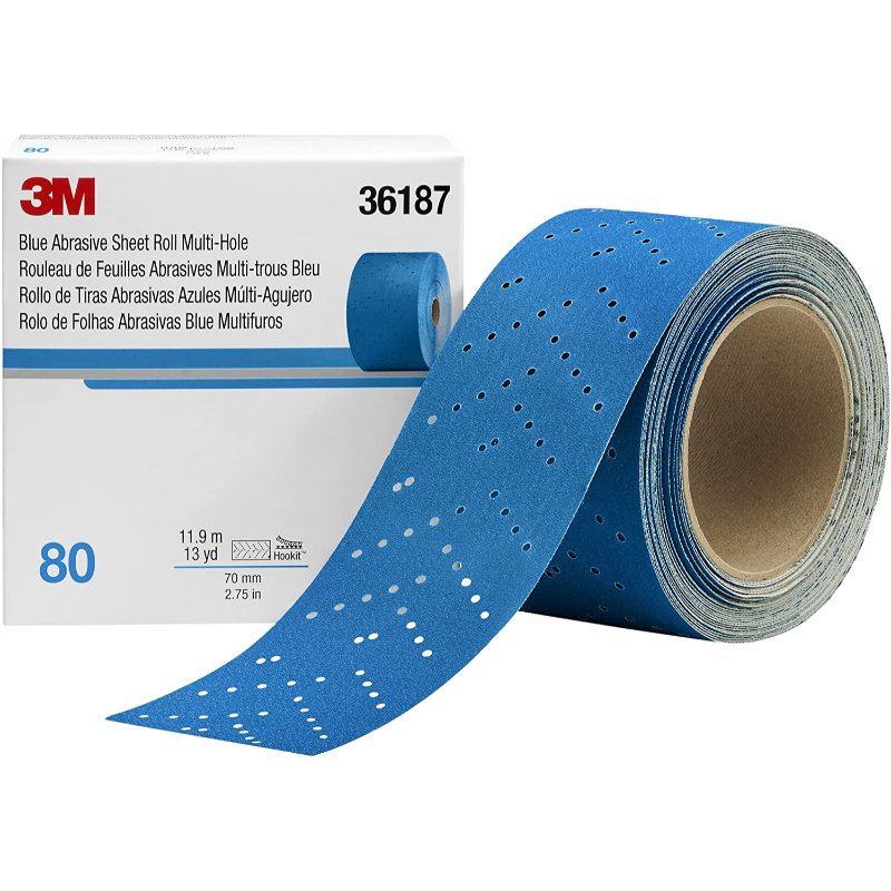 3M Blue Abrasive Longboard Roll 2.75"x13 Yards