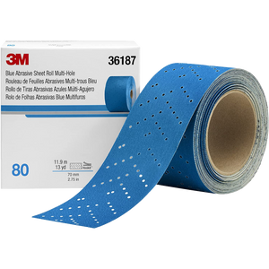 3M Blue Abrasive Longboard Roll 2.75"x13 Yards