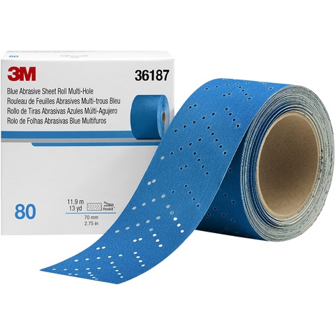 3M Blue Abrasive Longboard Roll 2.75"x13 Yards